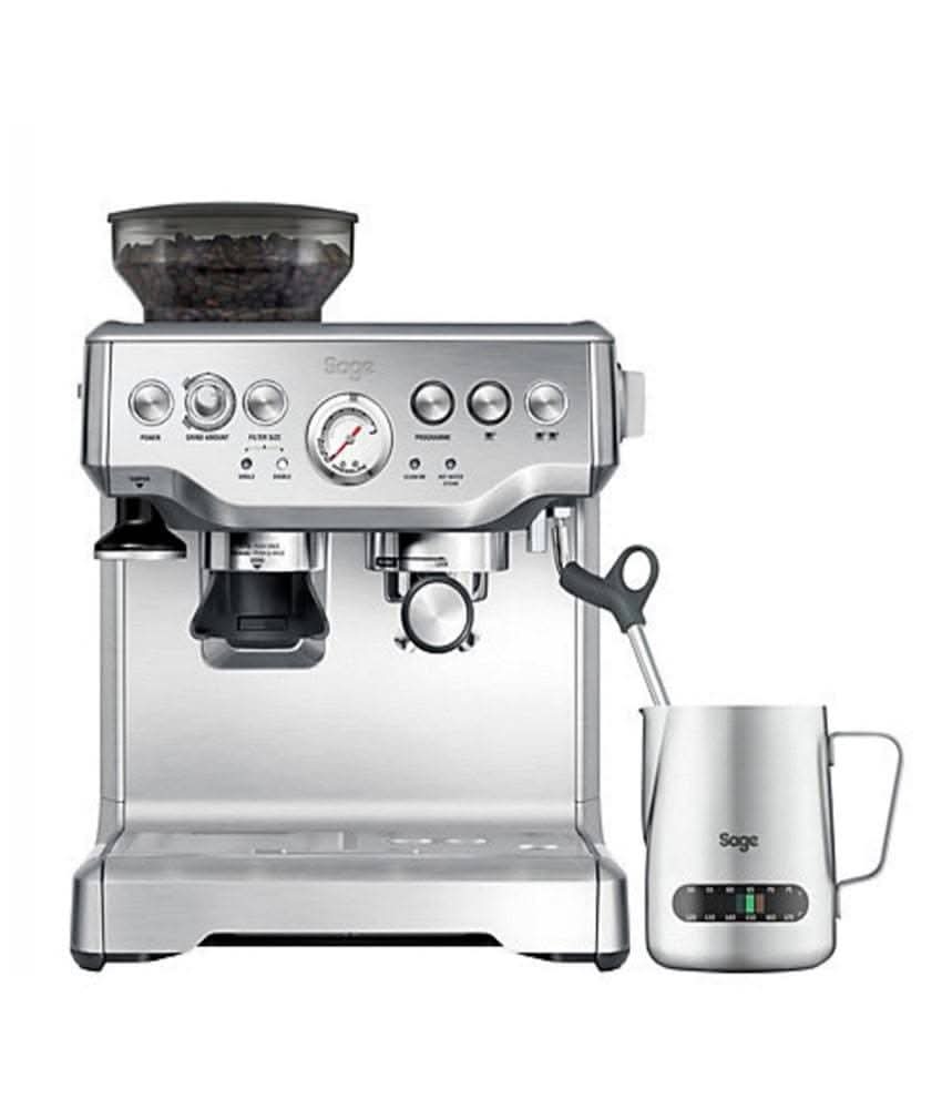Sage The Barista Express Espresso Machine With Temp Control Milk Jug - Balance Coffee