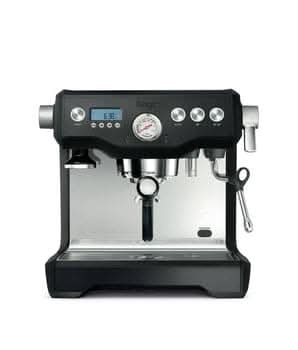 Sage The Dual Boiler Black Truffle Espresso Machine - Balance Coffee