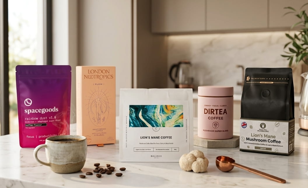 Best Mushroom Coffee UK 2026: 10 Brands Tested & Scored