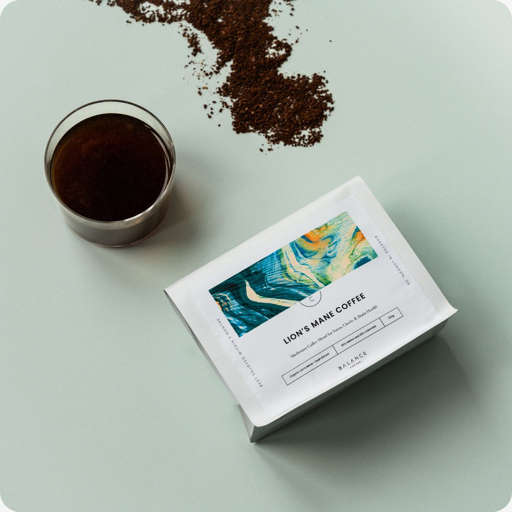 Enjoying a Mushroom Coffee