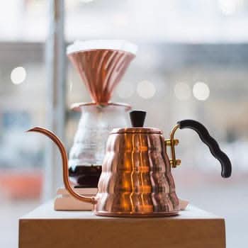 Hario V60 Buono Copper Drip Kettle - 600ml - Balance Coffee