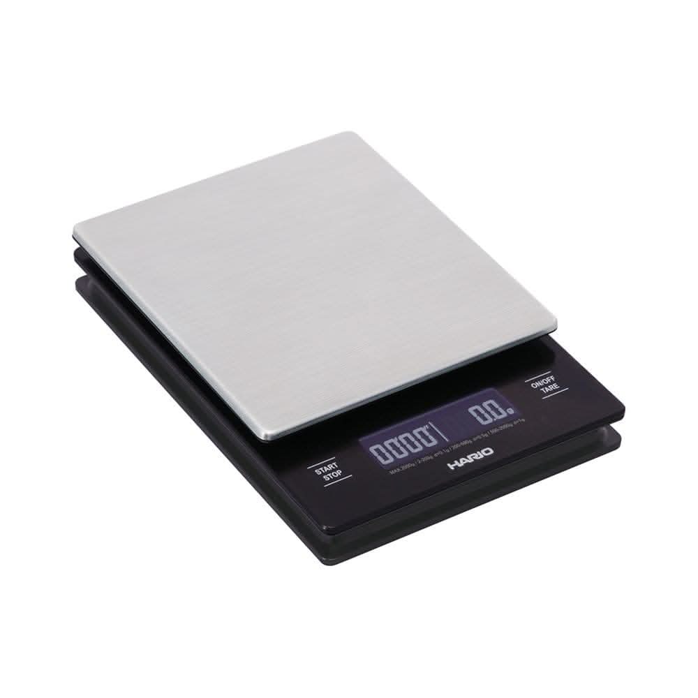 Hario V60 Drip Coffee Scale - Stainless Steel - Balance Coffee