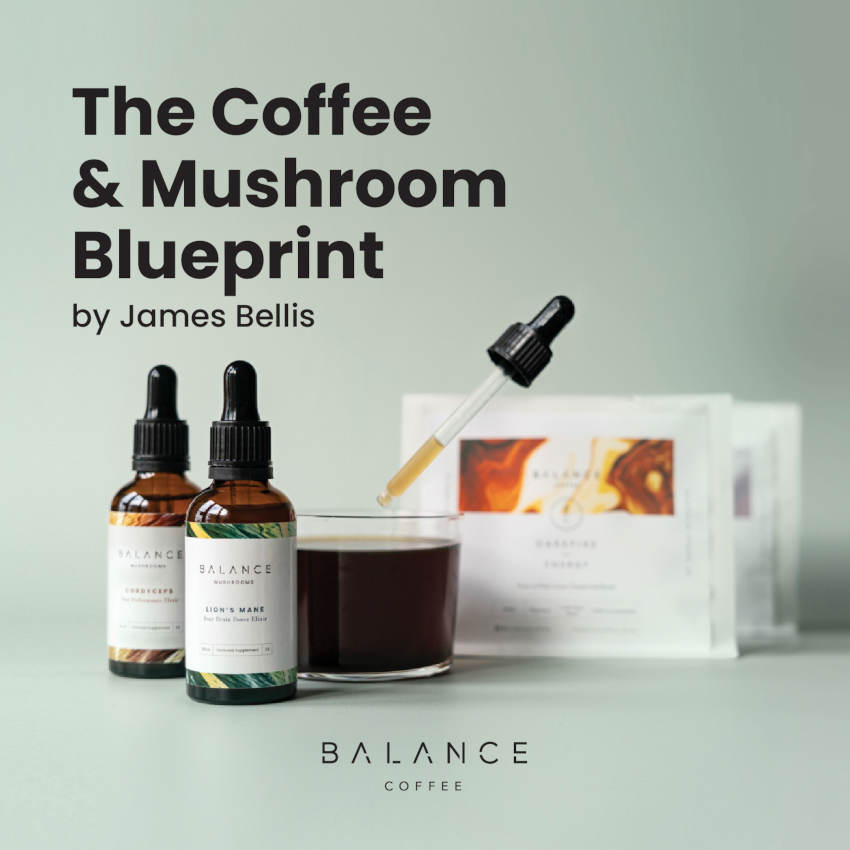 Coffee & Mushroom Blueprint to Unlock Peak Health [worth 29.99]