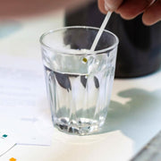 Glass with ice 