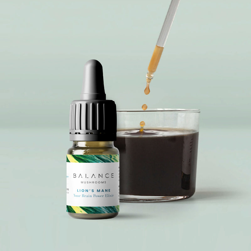 Lion's Mane Elixir 10ml → Focus + Clarity