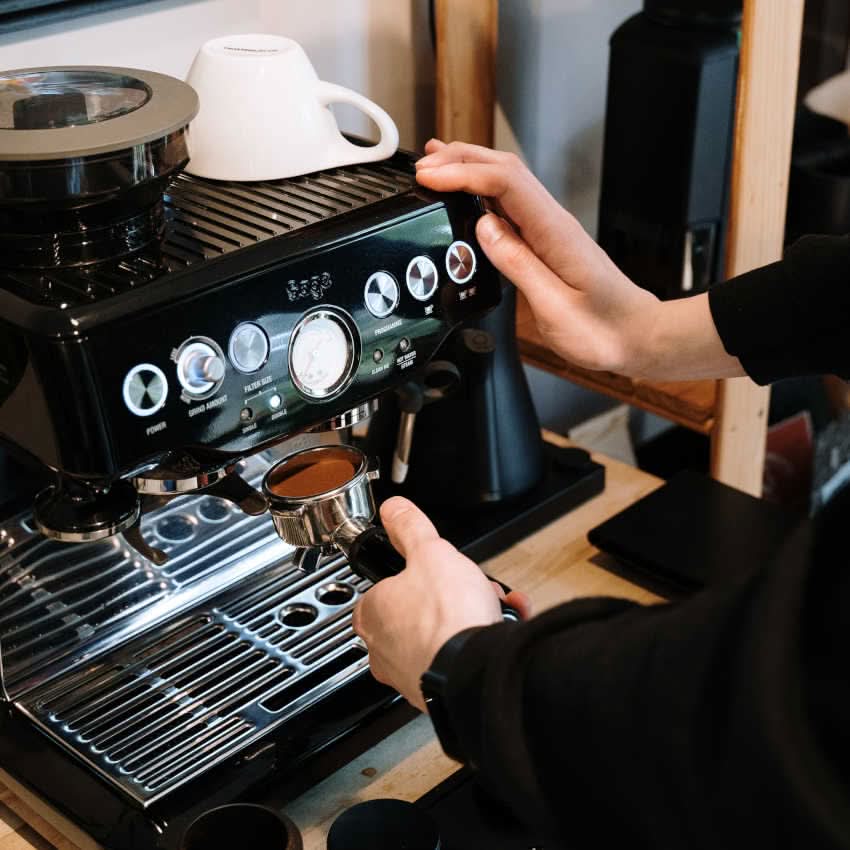 Sage Barista Pro Espresso Machine [Black Truffle]