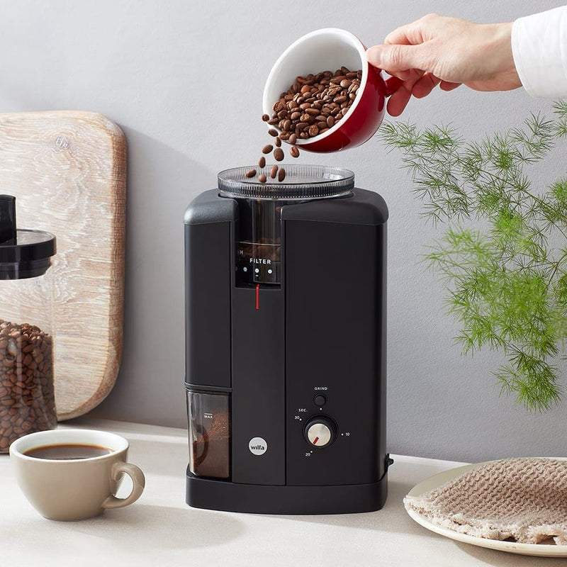 Wilfa Svart Aroma Precision Coffee Grinder (Black) - Balance Coffee