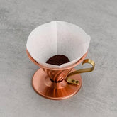 Hario V60 Copper Coffee Dripper Size 02 - Balance Coffee