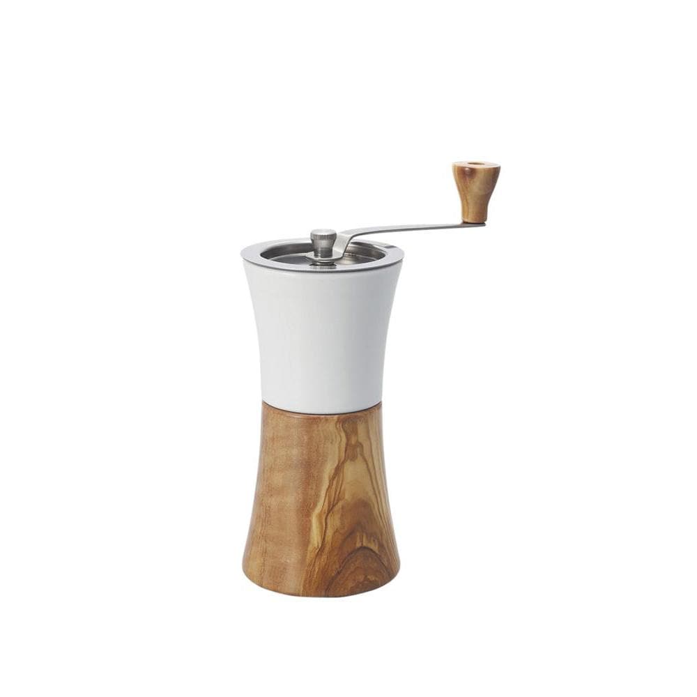 Hario Ceramic Olive Wood Coffee Grinder - Balance Coffee